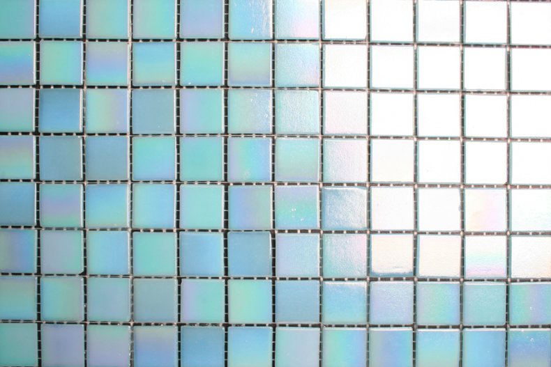 Mozaiek parelmoer - licht blauw