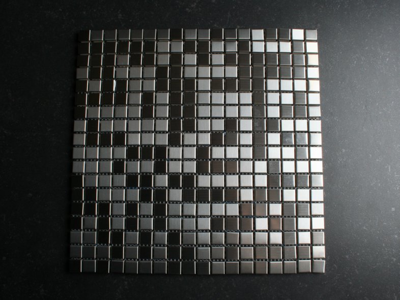 RVS 15mm Roest Vrij Staal mozaiek tegels