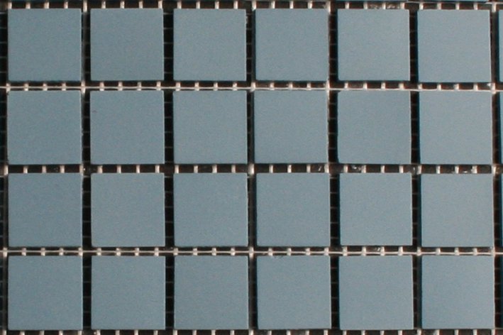 blauw strak mozaiek 2x2 cm 