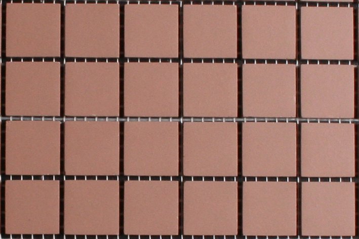 Oud Roze strak mozaiek 2x2 cm 