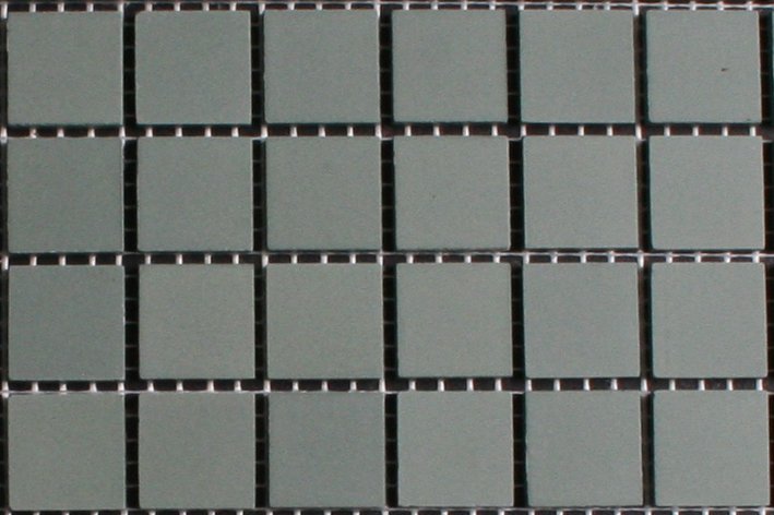 Licht groen strak mozaiek 2x2 cm 