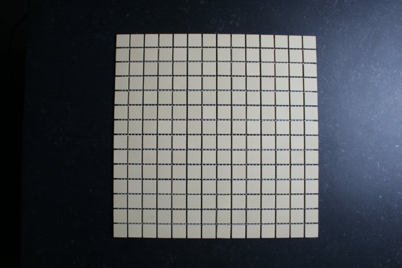 Geel mozaiek 2x2 cm 