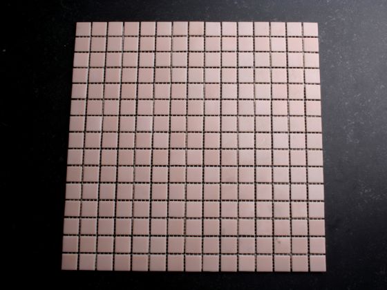 Glasmozaïek Roze 2x2 cm tegels