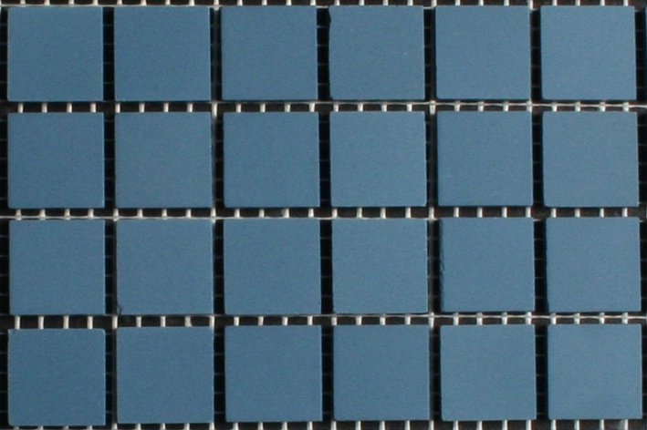 donker blauw strak mozaiek 2x2 cm 