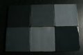 Grijze Zwarte ambachtelijke mix - 13x13 cm