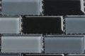 MHDN 30 - grey / black mix - brick 25x50x4mm 