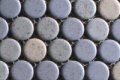 19mm keramisch blauw beige spikkels