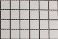 Wit strak mozaiek 2x2 cm 