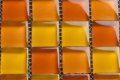 MHDK 12 - yellow / orange mix 25x25x8mm