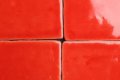 Handvorm 10x10 rood bruine tegels 2