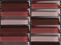 MHDK 41 - lilac / red / brown mix 50x15x8mm
