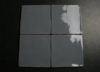 Grijze ambachtelijke tegels 1 - 13x13 cm