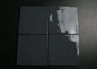 Grijze ambachtelijke tegels 2 - 13x13 cm