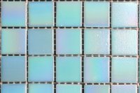 Mozaiek parelmoer - licht blauw