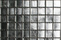 zilver 15x15mm mozaiek