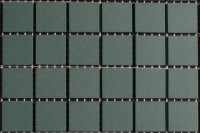Groen strak mozaiek 2x2 cm