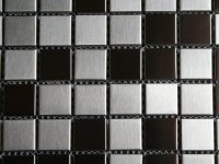 RVS 23mm Roest Vrij Staal mozaiek tegels