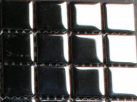 Zilverkleurig glans 25mm mozaiek