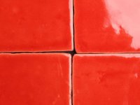 Handvorm 10x10 rood bruine tegels 2